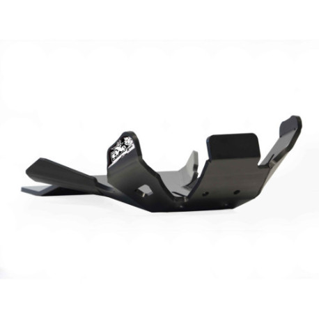 Sabot moteur AXP Xtrem HDPE 8mm Noir Rieju MR250PRO / MR300PRO 21-24