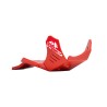 Sabot moteur AXP Xtrem HDPE 8mm Rouge Beta 350 / 390 / 430 / 480 RR RACE 24- / RR / RR XPRO 25