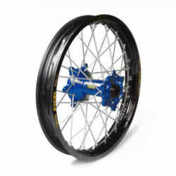 Roue complète Haan wheels SX 85 04-20 16 x1,85 cercle noir / moyeu bleu