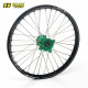 Roue complète Haan wheels KX 125 / 250 / KXF250 / 450 06-18 21 x 1,60 cercle Excel A60 / moyeu vert