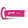Paire de poignées Progrip 791 MX Double densité Fluo