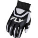 Gants enfant FLY RACING F-16  noir/blanc taille XS