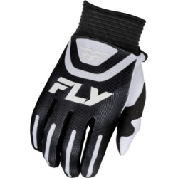 Gants enfant FLY RACING F-16  noir/blanc taille XS