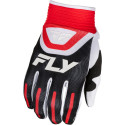 Gants enfant FLY RACING F-16  noir/rouge/blanc taille L