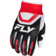 Gants enfant FLY RACING F-16  noir/rouge/blanc taille XS