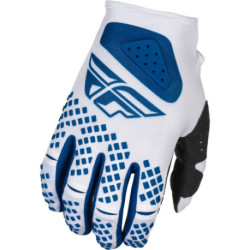 Gants enfant FLY RACING Kinetic Center  blanc/navy taille L