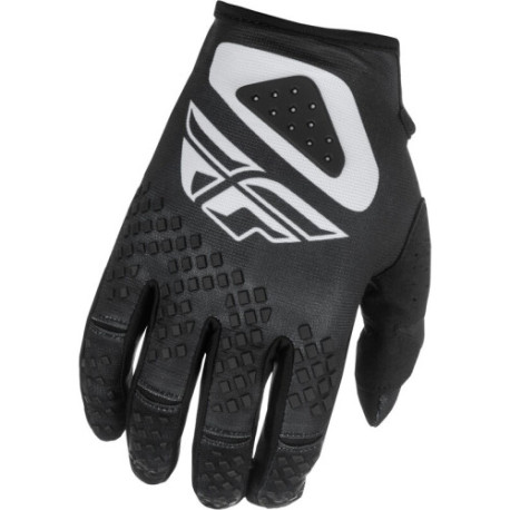 Gants enfant FLY RACING Kinetic SYM  noir/blanc taille L