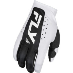 Gants enfant FLY RACING Lite  blanc/noir taille M