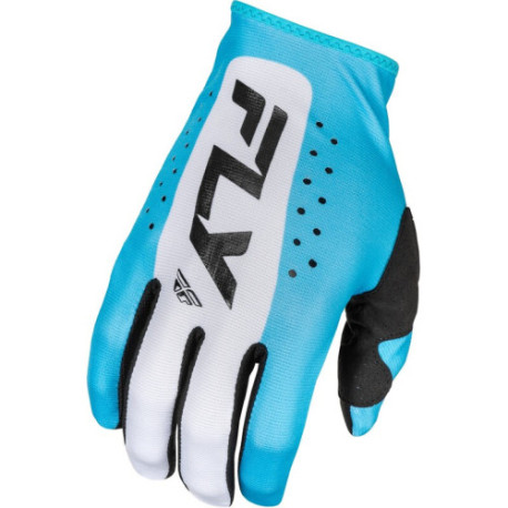 Gants enfant FLY RACING Lite  bleu/blanc/noir taille L