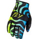 Gants enfant FLY RACING Lite S.E. Zen  noir/bleu/Hi-Vis taille L