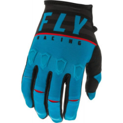 Gants FLY RACING Evolution DST - Ice Grey/anthracite/vert fluo taille XS