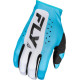 Gants FLY RACING Lite - bleu/blanc/noir