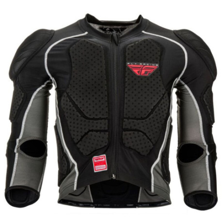 Gilet de protection manches longues FLY RACING Barricade noir enfant