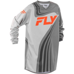 Maillot enfant FLY RACING F-16  gris/orange L