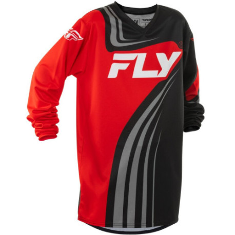 Maillot enfant FLY RACING F-16  noir/rouge/blanc XL