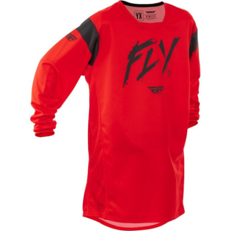 Maillot enfant FLY RACING Kinetic Stoke - rouge/noir S