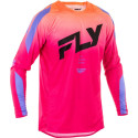 Maillot FLY RACING Evolution DST  rose/lavande/noir XL