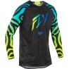 Maillot FLY RACING Evolution DST S.E. Zen  noir/bleu/Hi-Vis L