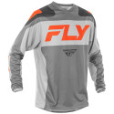 Maillot FLY RACING F-16  gris/orange XXL