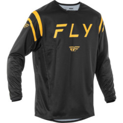 Maillot FLY RACING Kinetic Center  noir/or XXL