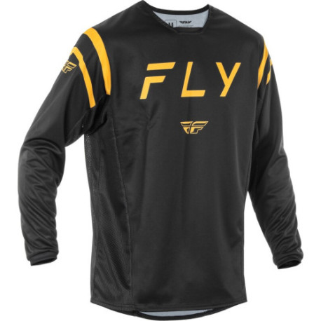 Maillot FLY RACING Kinetic Center  noir/or XXL