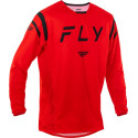 Maillot FLY RACING Kinetic Center  rouge/noir XXL