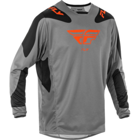 Maillot FLY RACING Kinetic SYM  gris/orange/noir XXL