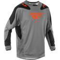 Maillot FLY RACING Kinetic SYM  gris/orange/noir S