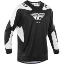 Maillot FLY RACING Kinetic SYM  noir/blanc XXL