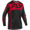 Maillot FLY RACING Lite  noir/rouge XXL