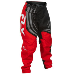 Pantalon enfant FLY RACING F-16  noir/rouge/blanc 26