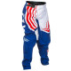 Pantalon enfant FLY RACING F-16  rouge/blanc/bleu 26