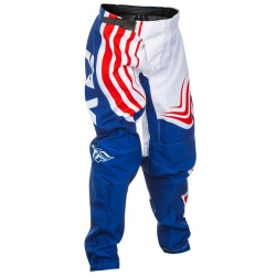 Pantalon enfant FLY RACING F-16  rouge/blanc/bleu 26