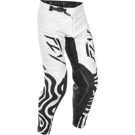 Pantalon FLY RACING Evolution DST L.E. Abyss  blanc/noir 36