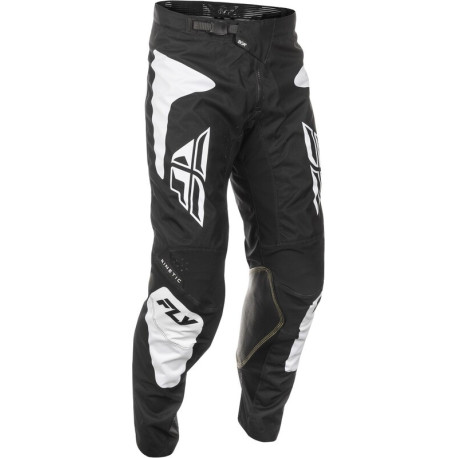 Pantalon FLY RACING Kinetic SYM  noir/blanc 36