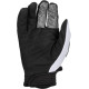 Gants enfant FLY RACING F-16  noir/blanc taille XS