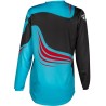 Maillot enfant FLY RACING F-16  cyan/noir/rouge M