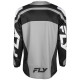 Maillot FLY RACING F-16  gris/noir/blanc XXXXXL