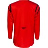 Maillot FLY RACING Kinetic Center  rouge/noir L