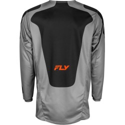 Maillot FLY RACING Kinetic SYM  gris/orange/noir L