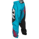 Pantalon enfant FLY RACING F-16  Cyan/noir/rouge 26