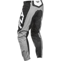 Pantalon FLY RACING F-16  gris/noir/blanc 28