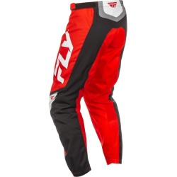 Pantalon FLY RACING F-16  noir/rouge/blanc 30