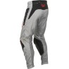 Pantalon FLY RACING Kinetic SYM - gris clair/rouge/noir 28