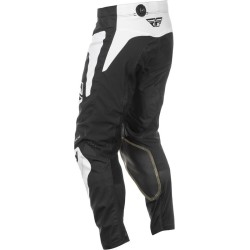 Pantalon FLY RACING Kinetic SYM  noir/blanc 28