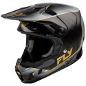 Casque FLY RACING Formula CC L.E. Underglow  noir/gris/or M