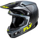 Casque FLY RACING Formula S Carbon Protocol - noir carbone/gris/Hi-Vis XL