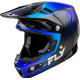 Casque FLY RACING Formula S Carbon Protocol - noir carbone/bleu S