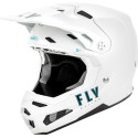 Casque FLY RACING Formula S Carbon Solid  blanc L