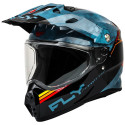 Casque FLY RACING Trekker Krypyek Conceal  Slate/noir/rouge S